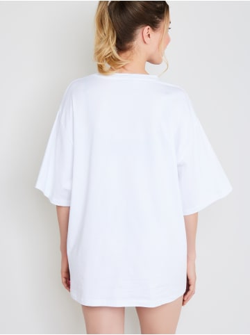 JOOP! Sleepshirt After Dark Loose Fit in white