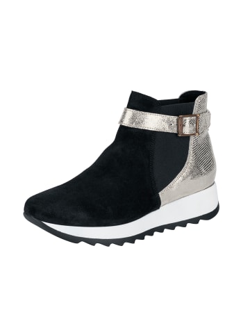 Heine Stiefelette in schwarz-champagner