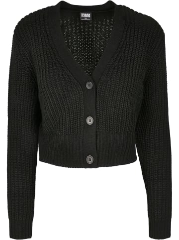 Urban Classics Gestrickte Strickjacke in black