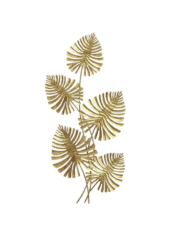 HOMCOM Wanddeko-83L x 2,5B x 39H cm-Gold
