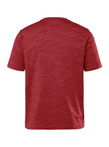 JP1880 Kurzarm T-Shirt in marsalarot