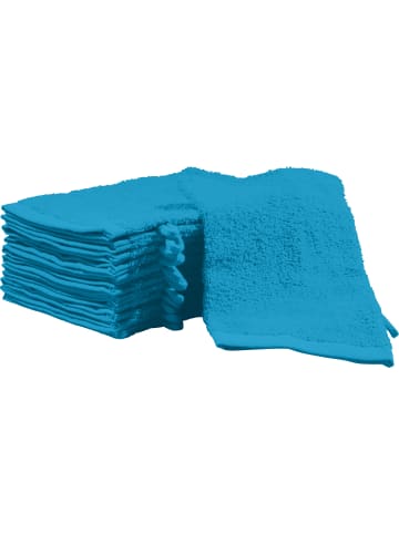 REDBEST Frottier Waschhandschuh 12er-Pack Oceanside in türkis