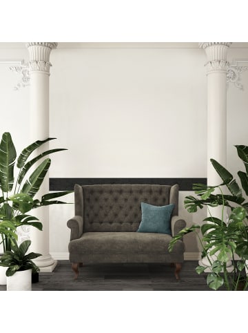 A.S. Création Bordüre Elegant Flower in Schwarz 