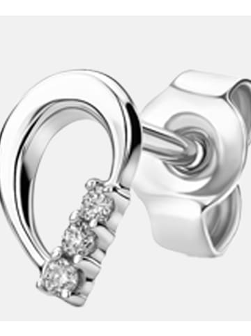 Diamant L'éternel Ohrringe aus 375 Weißgold mit Diamant