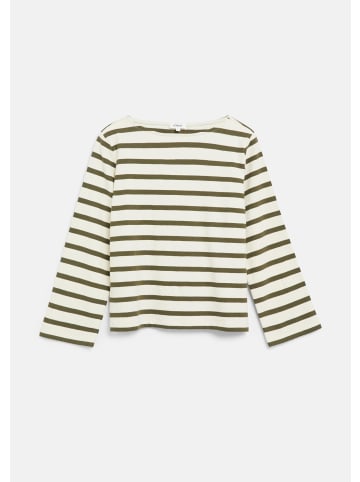 s.Oliver Sweatshirt in 79G2_olivgrün