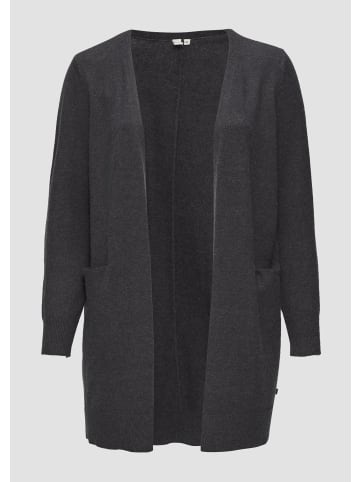 QS Strickjacke langarm in Schwarz