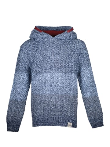 Band of Rascals Pullover " Twist and Shout Hooded " in blau