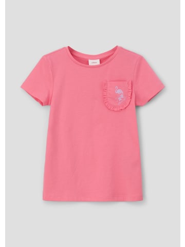 s.Oliver T-Shirt kurzarm in Pink