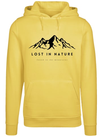 F4NT4STIC Hoodie Lost in nature in taxi yellow