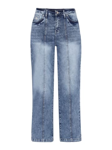 IZIA Women Pants in Blue Grey