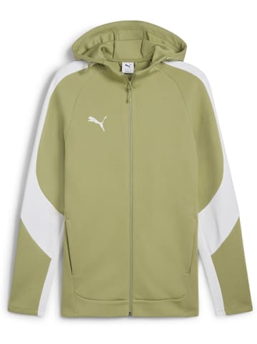 Puma Jacke "TeamEVOSTRIPE Hooded Jacket" in Grün