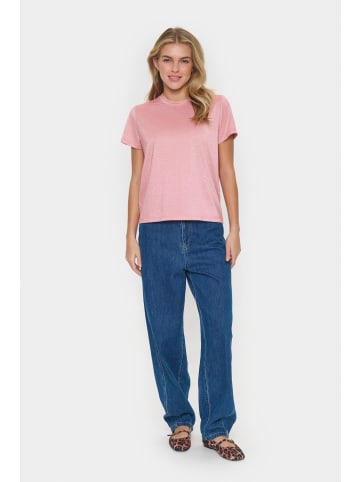 SAINT TROPEZ T-shirt HagaSZ Gerade Passform in Mauveglow