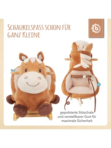 Bieco Spielwaren Schaukeltier Pferd Calimero in Braun