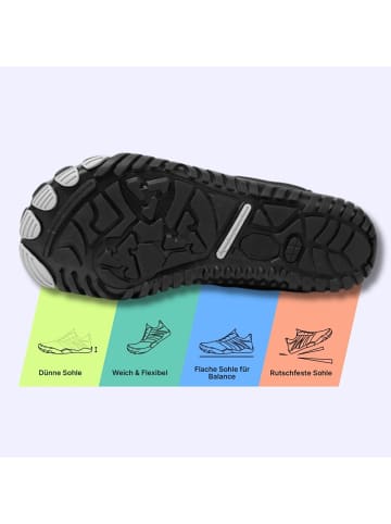 DOTALES WarmStep Barfußschuhe 36 in Schwarz