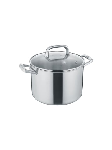 Berndes Kochtopf mit Glasdeckel - Tricion Resist in poliert