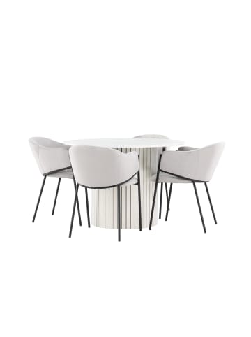 ebuy24 Grau 110 x 110 cm
