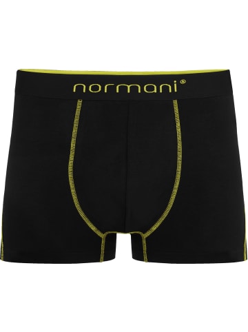 normani 12 x Herren Baumwoll-Boxershorts in Gelb