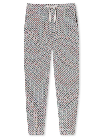 Schiesser Pyjamahose Mix & Relax in blau, beige