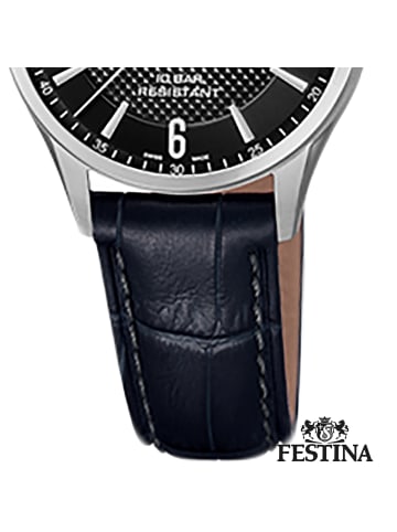 Festina Analog-Armbanduhr Festina Swiss Made schwarz klein (ca. 29mm)