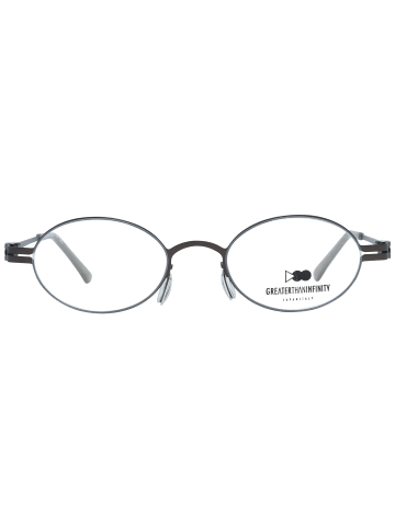 Greater Than Infinity Herren Optische Fassungen Oval Schwarz