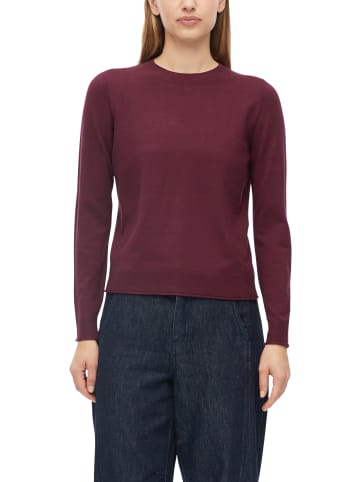 s.Oliver Strickpullover in aubergine - 0001