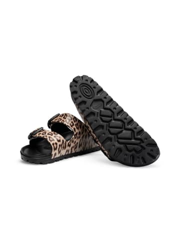 VITAFORM EVA Material Pantoletten in leopard