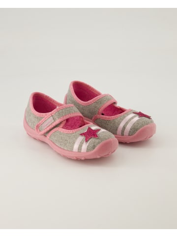 Fischer Hausschuhe in Grau