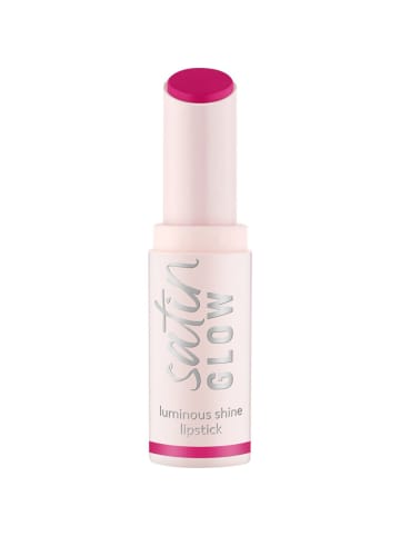 essence Satin Glow Lippenstift – Leuchtender Glanz - 08 Fuchsionista