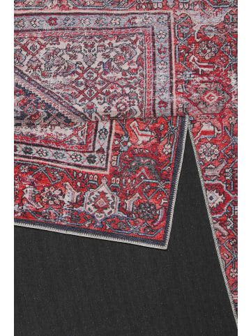 Wecon Home Teppich "Flashback" in Rot/Blau/Orange/Dunkelblau