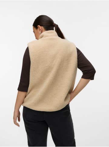Vero Moda Teddyfell Jacke in Oatmeal