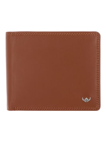 Golden Head Polo Geldbörse RFID Leder 12 cm cognac