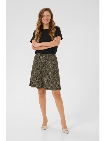 Kaffe Rock KAsasha Regular fit in Brown Leopard Print