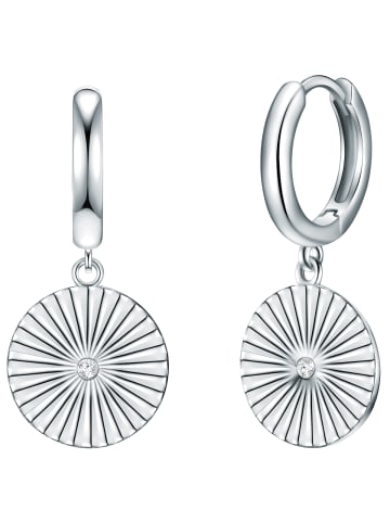 Lulu & Jane Ohrringe aus Sterling Silber Diamant in silber