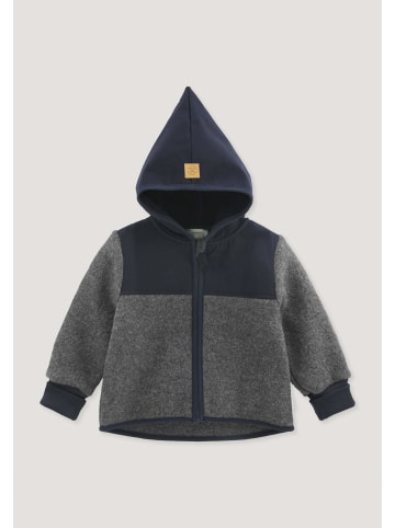 Hessnatur Wollwalk Jacke in anthrazit
