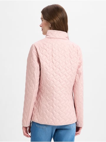 Lebek Jacke in altrosa weiß - 0002