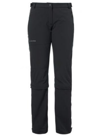 Vaude Hose Farley Stretch Capri T-Zip I in Schwarz