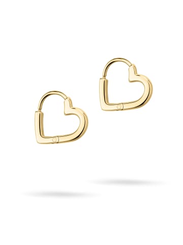 Tamaris Creolen The Love Heart in gold