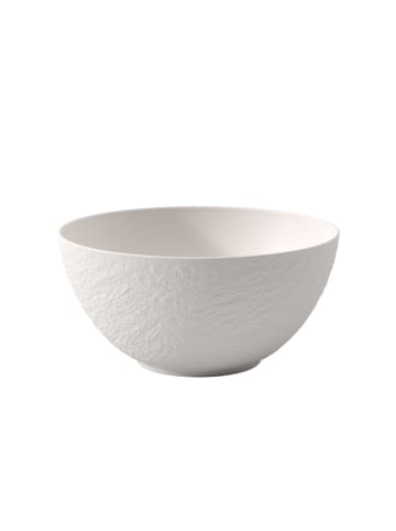Villeroy & Boch Salatschüssel Manufacture Rock blanc in weiß