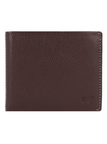 Braun Büffel Prato Geldbörse RFID Leder 11 cm d. braun