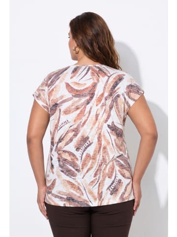 Ulla Popken Shirt in dunkelbraun