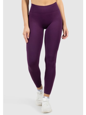 SMILODOX Leggings Cetrina Scrunch in Dunkel Lila