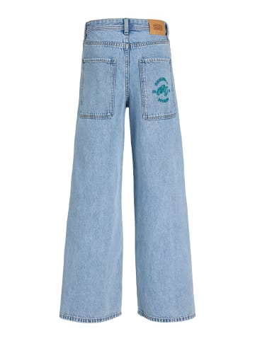 JACK & JONES Junior Wide fit jeans in Blue Denim