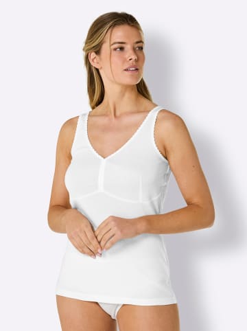 WITT WEIDEN BH-Hemd ohne Bügel in weiß