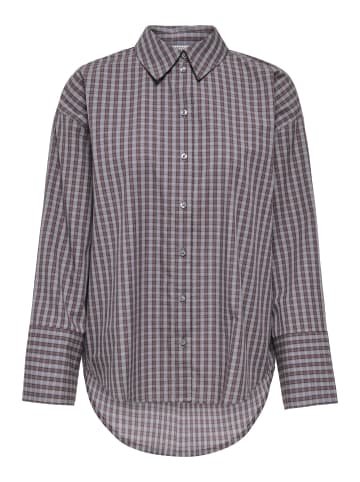JDY Hemd in Dark Grey Melange