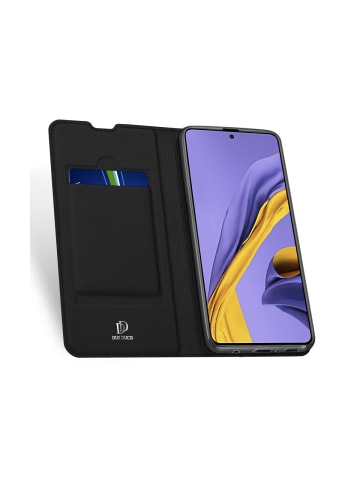 COFI 1453 Buch Tasche kompatibel mit SAMSUNG GALAXY A14 5G Schwarz in Schwarz