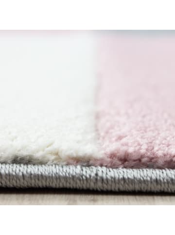 Teppich Boss Kurzflor Teppich Hara Pink