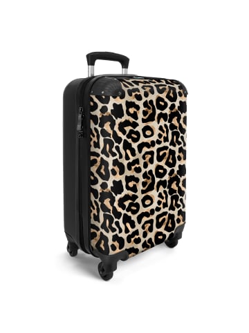 MuchoWow Suitcase, Koffer, Reisekoffer Panthermuster