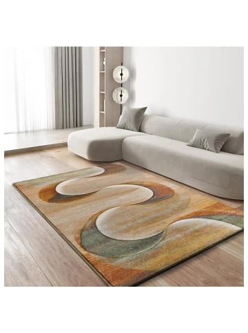 Atticgo Kurzflor-Teppich LIBET in terrakotta