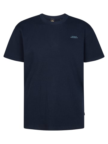 Petrol Industries Logo T?Shirt Polvo in Blau
