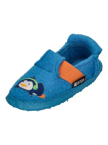 NANGA Hausschuhe FUNNY PINGU in türkis